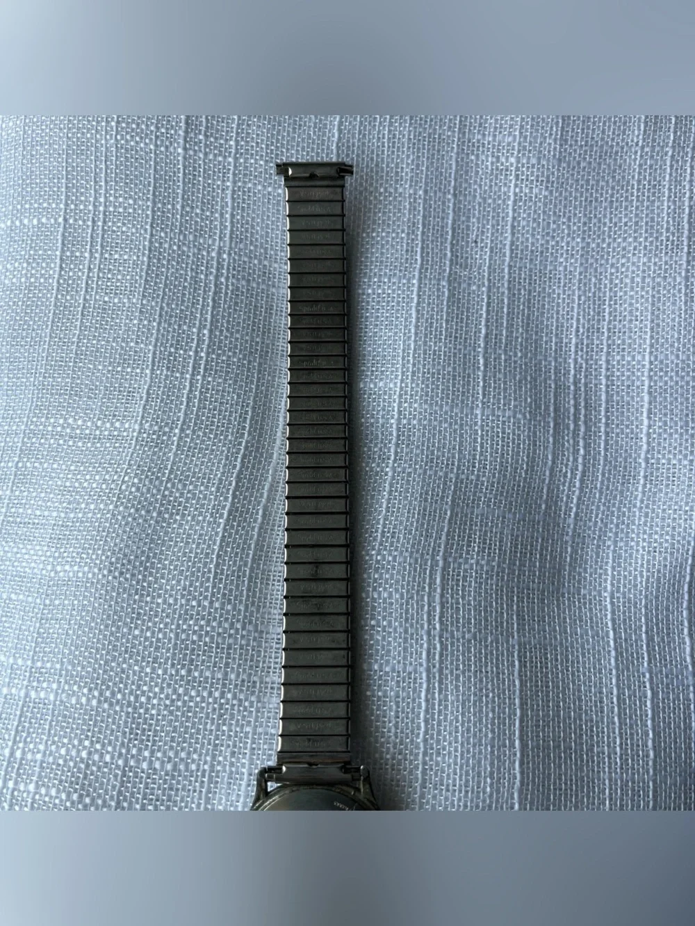 Vtg Timex Water Resistant Quartz Watch Stainless steel Speidel Band-M Cell - A5